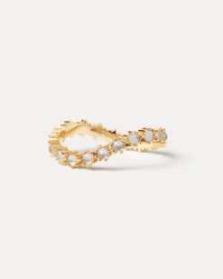 Blue Tide Ring 19 Blue Tide Ring -Fashion Accessories AN01 460 U alt2 1