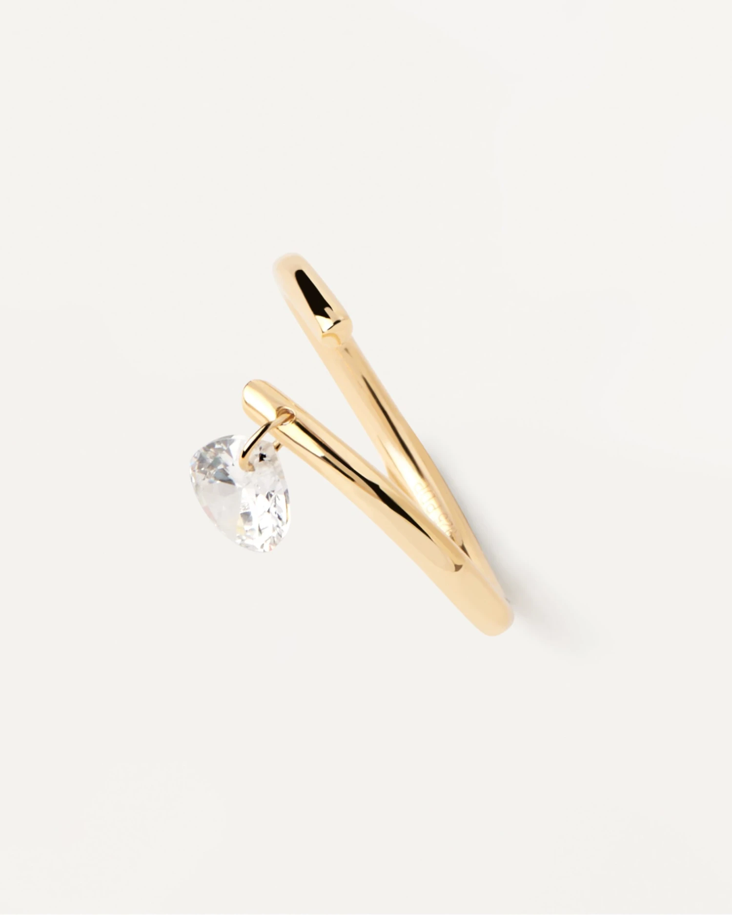 Aqua Solitary Ring 4 Aqua Solitary Ring - Image 4