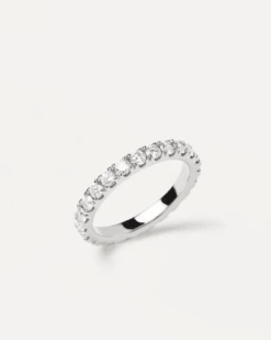 Diamonds And White Gold Eternity Supreme Ring -Fashion Accessories AN06 017 alt2