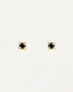 Black Essentia Earrings