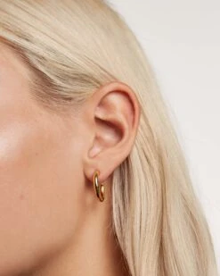 Medium Cloud Earrings -Fashion Accessories AR01 377 U 3 scaled