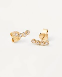 White Tide Earrings 11 White Tide Earrings -Fashion Accessories AR01 431 U alt3 scaled