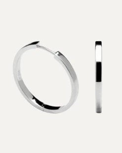 Grand Malai Silver Earrings 7 Grand Malai Silver Earrings -Fashion Accessories AR02 031 U grid1