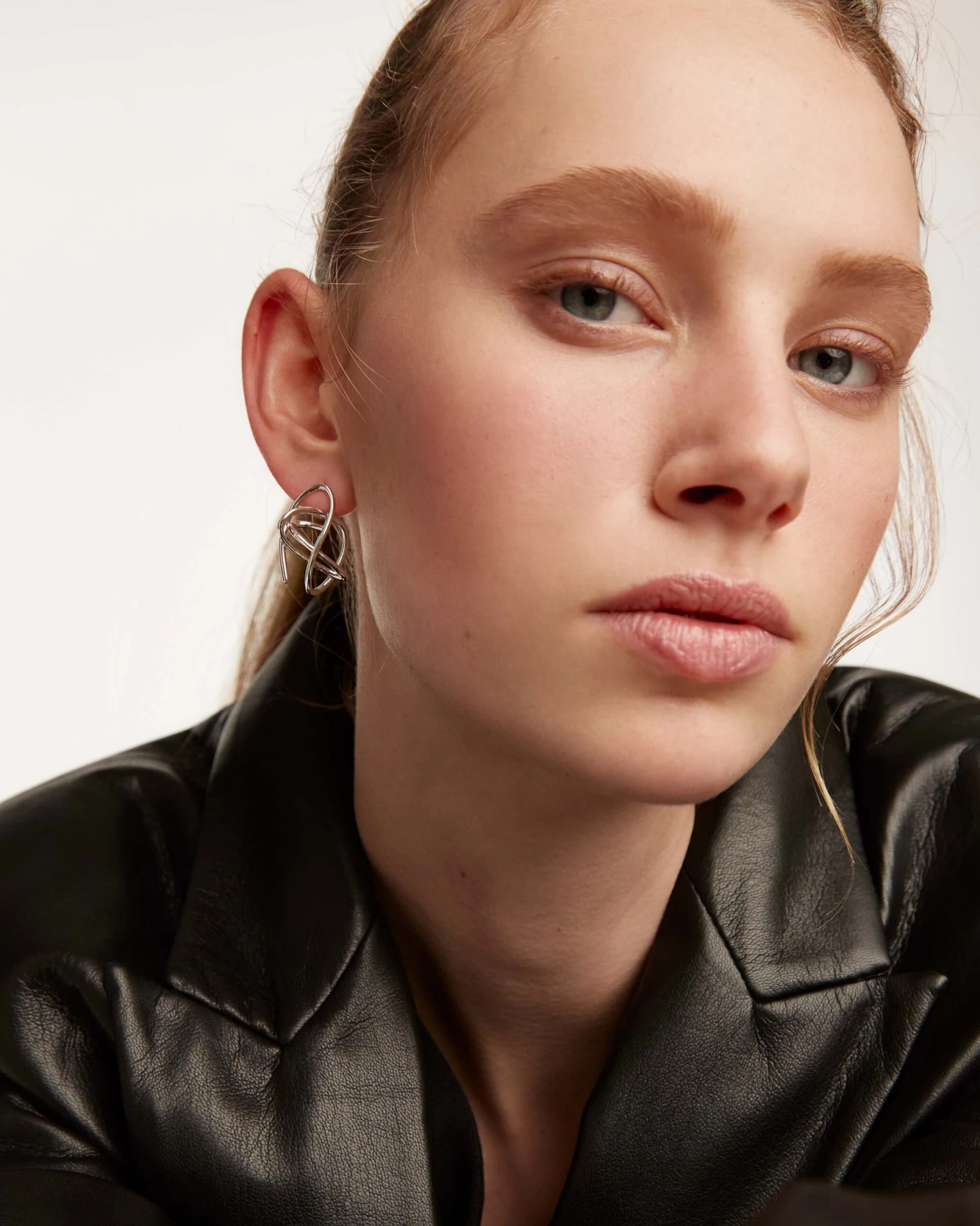 Esha Silver Earrings 6 Esha Silver Earrings - Image 6