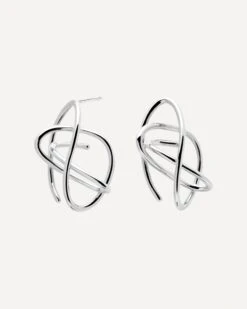 Esha Silver Earrings