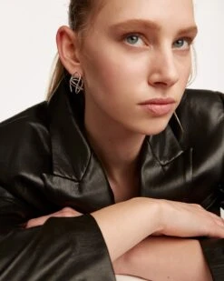 Esha Silver Earrings 16 Esha Silver Earrings -Fashion Accessories AR02 110 U beauty4 5fd898f2 7460 4f7b 9c83 9522f27abe1c