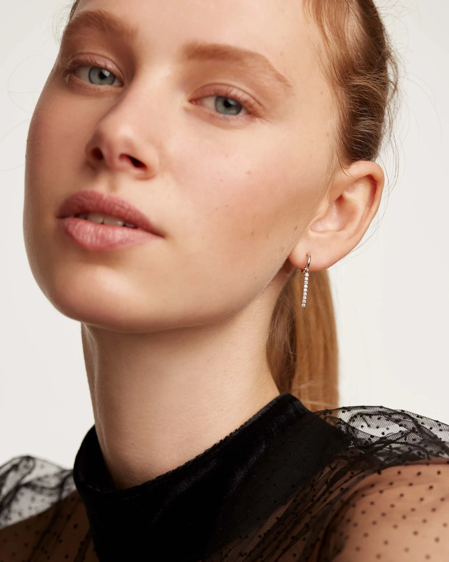 Naomi Silver Earrings 2 Naomi Silver Earrings - Image 2