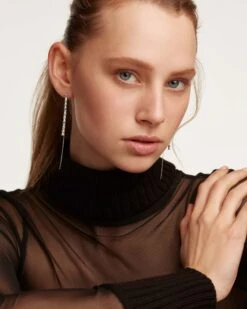 Idris Silver Earrings -Fashion Accessories AR02 123 U 3 scaled