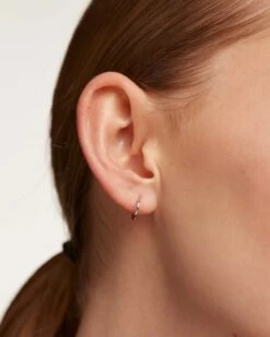 Mini Hoops Silver -Fashion Accessories AR02 130 U 3 scaled