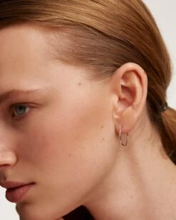 Medium Hoops Silver -Fashion Accessories AR02 132 U beauty2 ee8201fe c8dd 44f2 b7b7 bfa675c79cc3