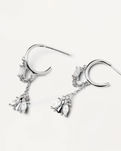 Breeze Silver Earrings -Fashion Accessories AR02 315 U alt5 scaled