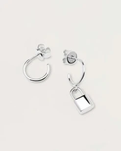 Bond Silver Earrings -Fashion Accessories AR02 349 U 3 scaled