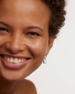 Bond Silver Earrings -Fashion Accessories AR02 349 U 5 scaled