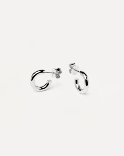 Mini Cloud Silver Earrings -Fashion Accessories AR02 376 U alt1 1b949a77 c2fd 48ac b69f 51b7768c6947