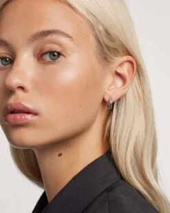 Mini Cloud Silver Earrings -Fashion Accessories AR02 376 U 0 scaled