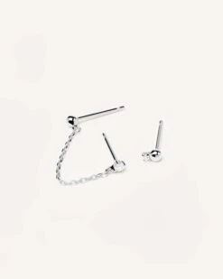 Musketeer Silver Earrings -Fashion Accessories AR02 384 U 3 scaled