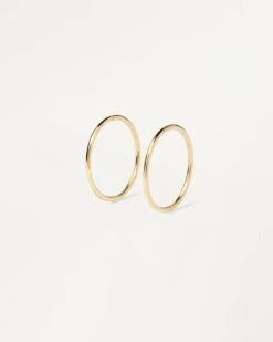 Gold Essential Mini Hoops