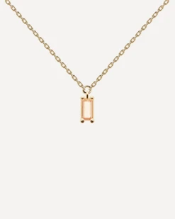 Peach Asana Necklace -Fashion Accessories CO01 134 U grid1