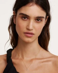 White Heart Necklace -Fashion Accessories CO01 220 U 0 scaled