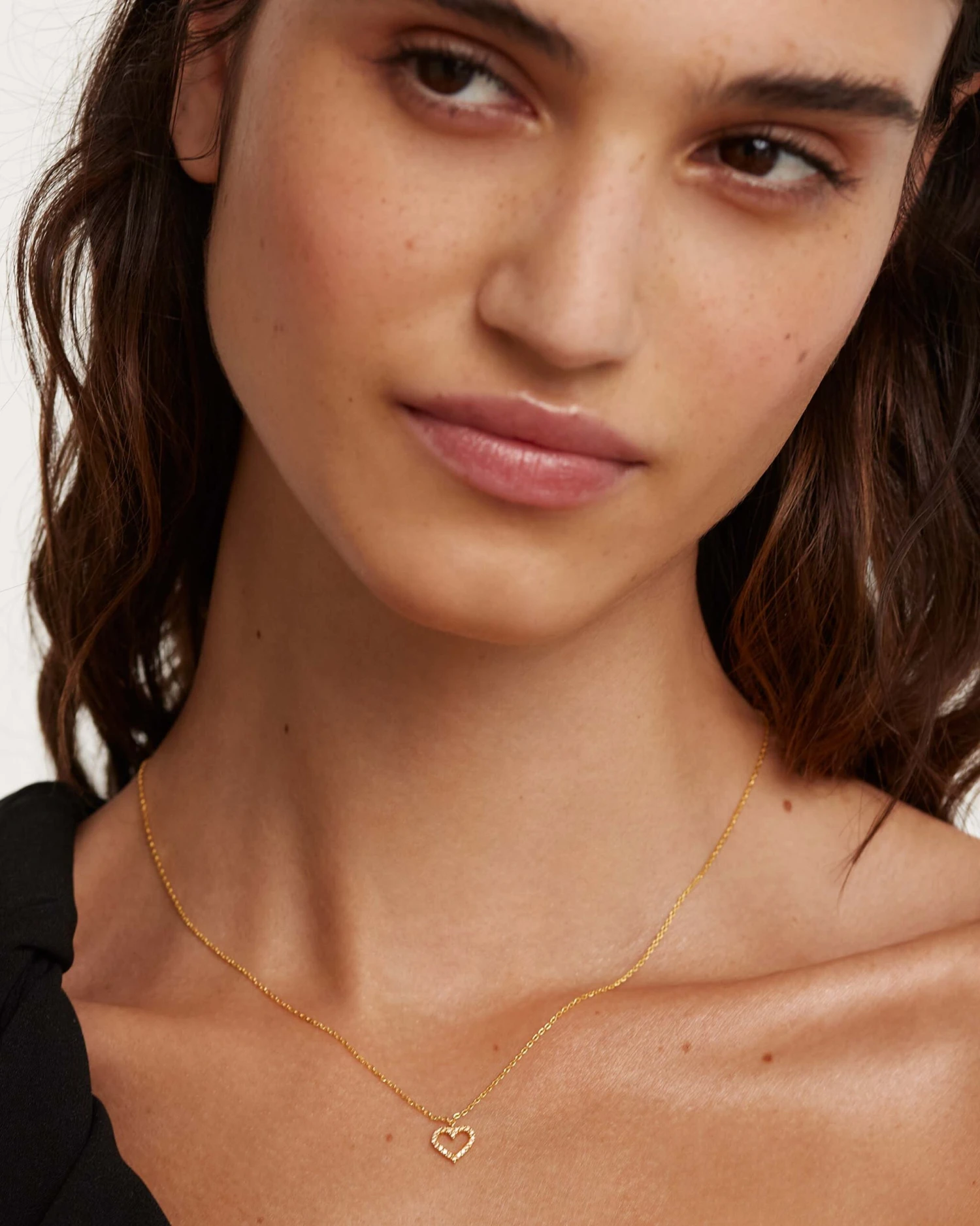 Champagne Heart Necklace 4 Champagne Heart Necklace - Image 4