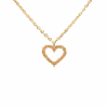 Champagne Heart Necklace