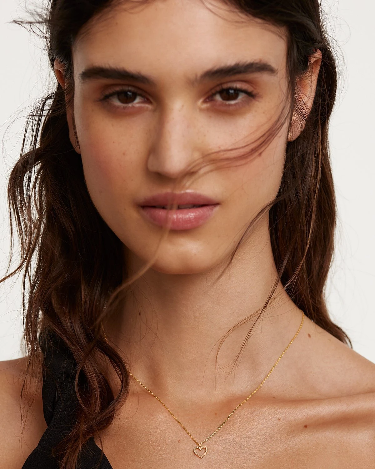 Champagne Heart Necklace 6 Champagne Heart Necklace - Image 6