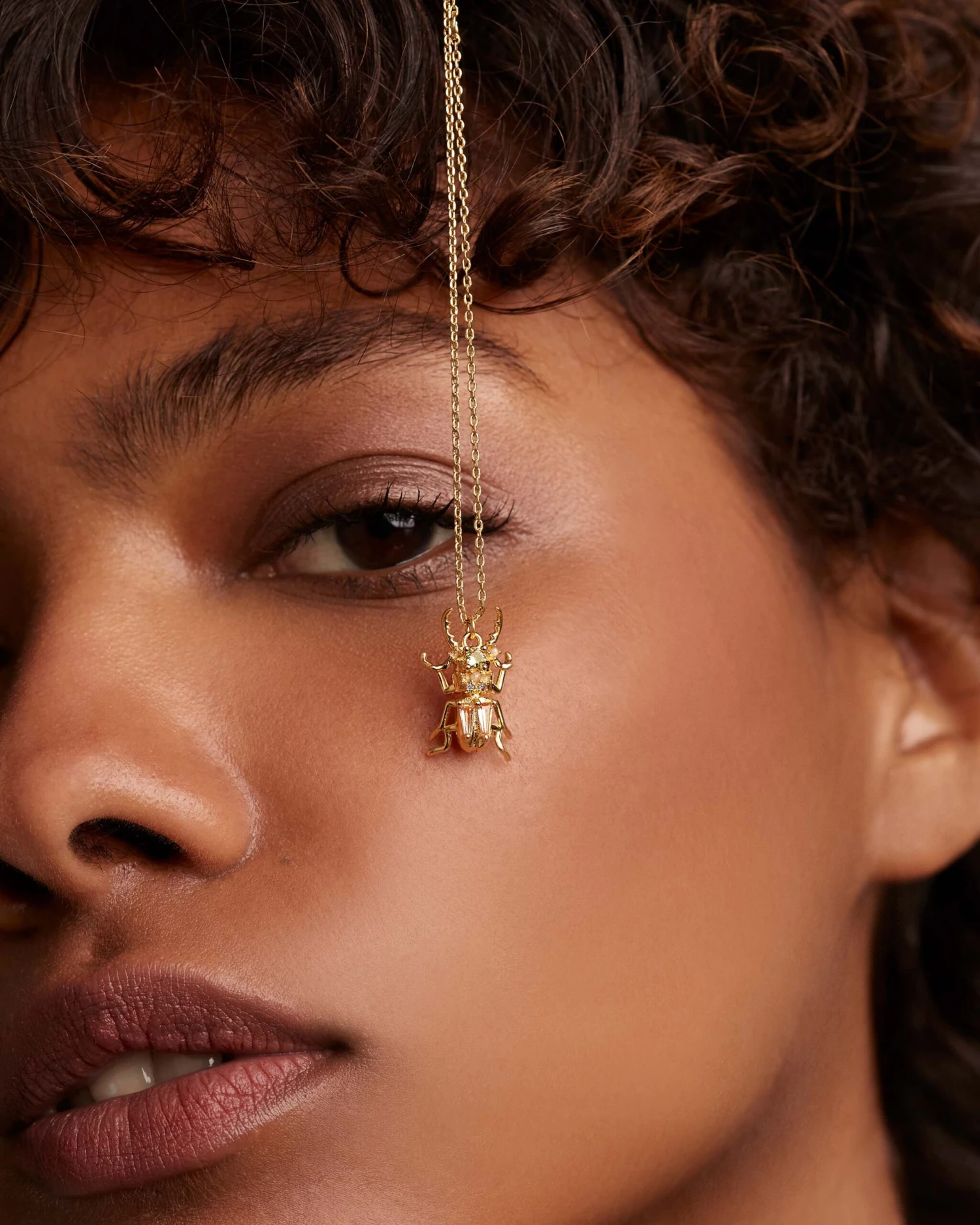 Courage Beetle Amulet Necklace 4 Courage Beetle Amulet Necklace - Image 4