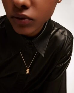 Courage Beetle Amulet Necklace 14 Courage Beetle Amulet Necklace -Fashion Accessories CO01 253 U 6 scaled