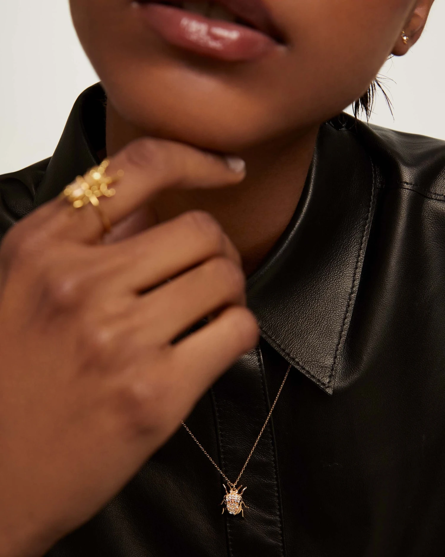 Luck Beetle Amulet Necklace 7 Luck Beetle Amulet Necklace - Image 7