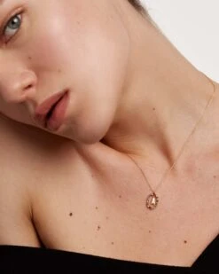 Letter A Necklace -Fashion Accessories CO01 260 U 2 scaled