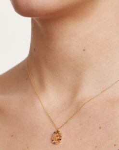 Letter C Necklace -Fashion Accessories CO01 262 U 1 scaled