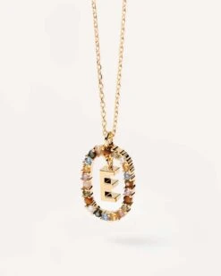 Letter E Necklace