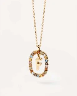 Letter F Necklace
