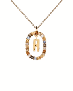 Letter H Necklace 12 Letter H Necklace -Fashion Accessories CO01 267 U 0 scaled