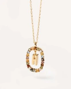 Letter H Necklace