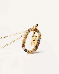 Letter H Necklace 10 Letter H Necklace -Fashion Accessories CO01 267 U 4 scaled