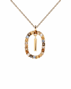 Letter I Necklace -Fashion Accessories CO01 268 U 0 scaled