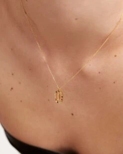 Letter J Necklace -Fashion Accessories CO01 269 U 1 scaled