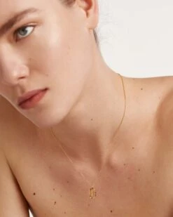 Letter J Necklace -Fashion Accessories CO01 269 U 5 scaled