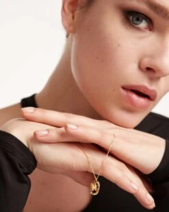 Letter M Necklace 15 Letter M Necklace -Fashion Accessories CO01 272 U 2 scaled