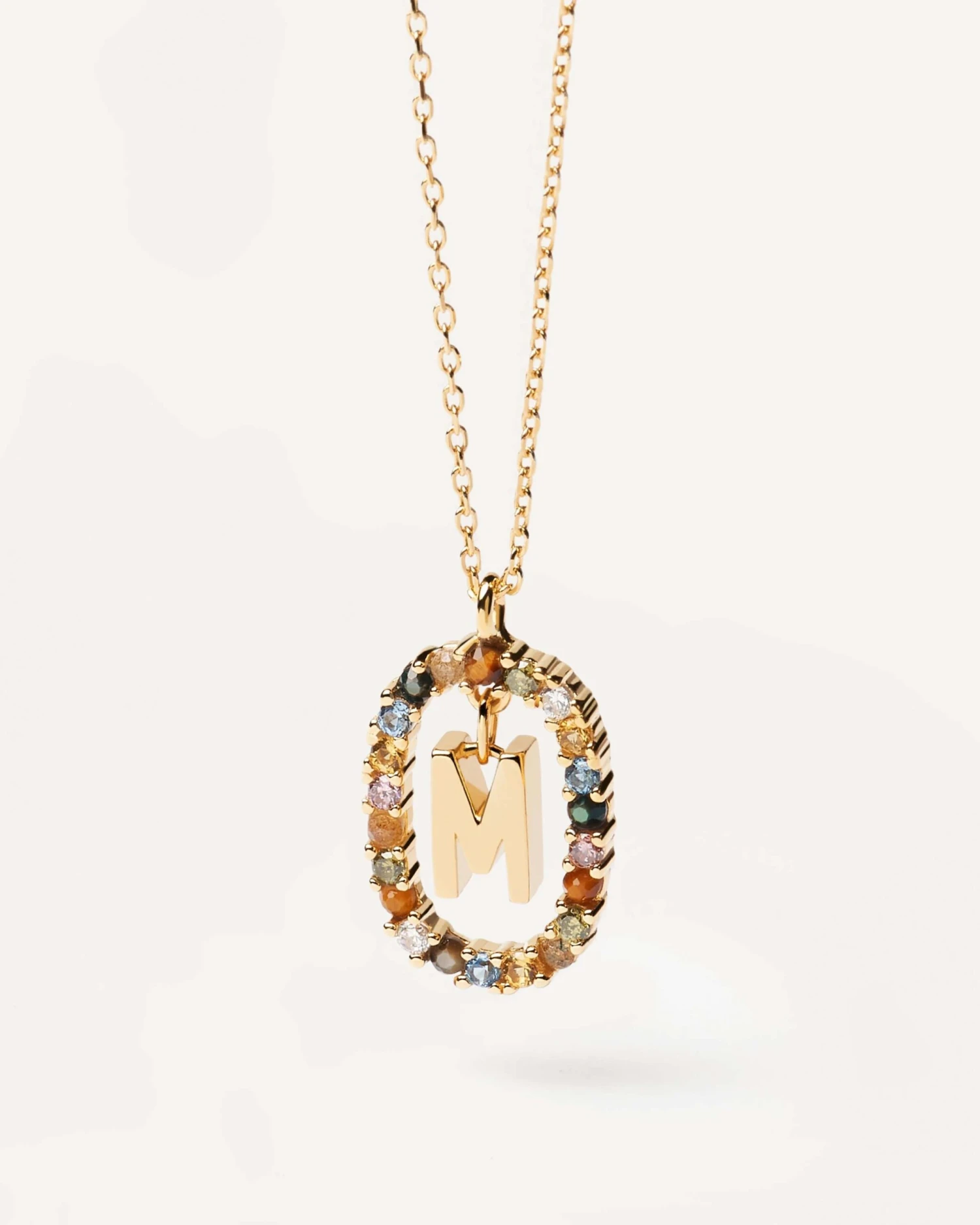 Letter M Necklace 1 Letter M Necklace