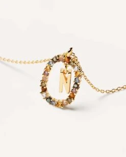 Letter N Necklace -Fashion Accessories CO01 273 U 3 scaled