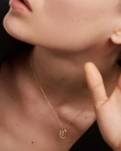 Letter O Necklace 13 Letter O Necklace -Fashion Accessories CO01 274 U 1 scaled