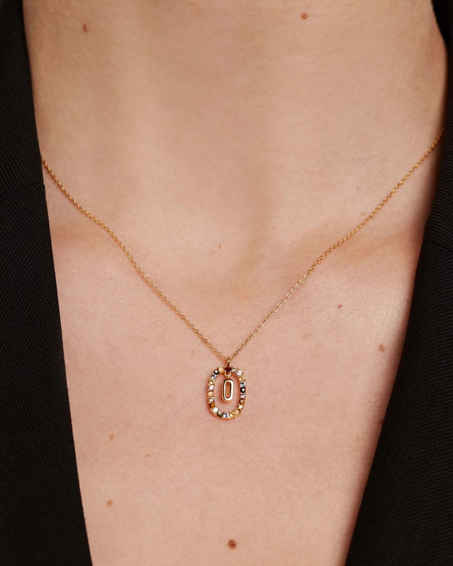 Letter O Necklace 4 Letter O Necklace - Image 4