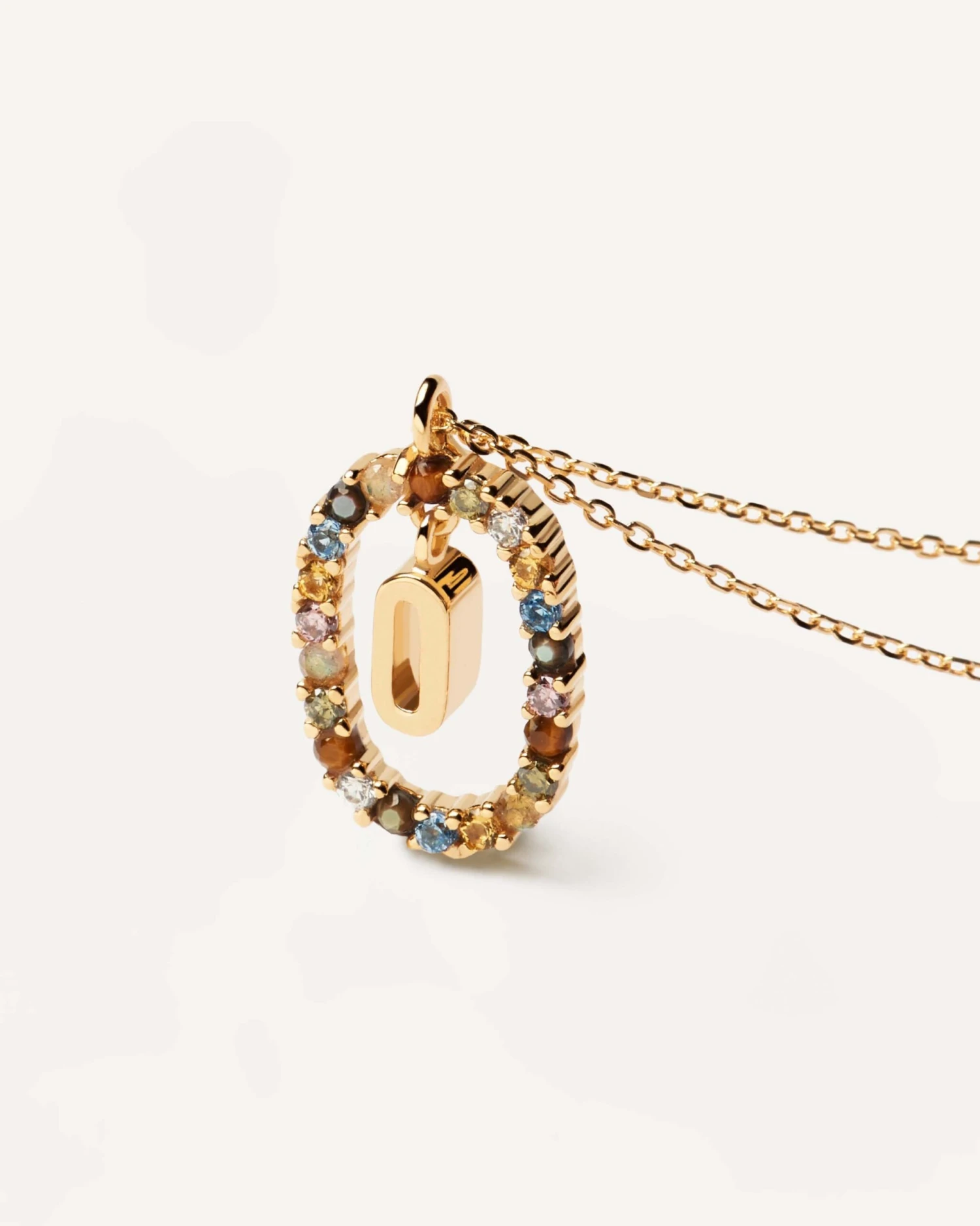 Letter O Necklace 3 Letter O Necklace - Image 3