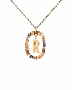 Letter R Necklace 12 Letter R Necklace -Fashion Accessories CO01 277 U 0 scaled