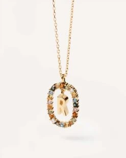 Letter R Necklace