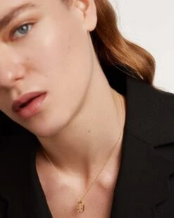 Letter S Necklace -Fashion Accessories CO01 278 U 3 scaled