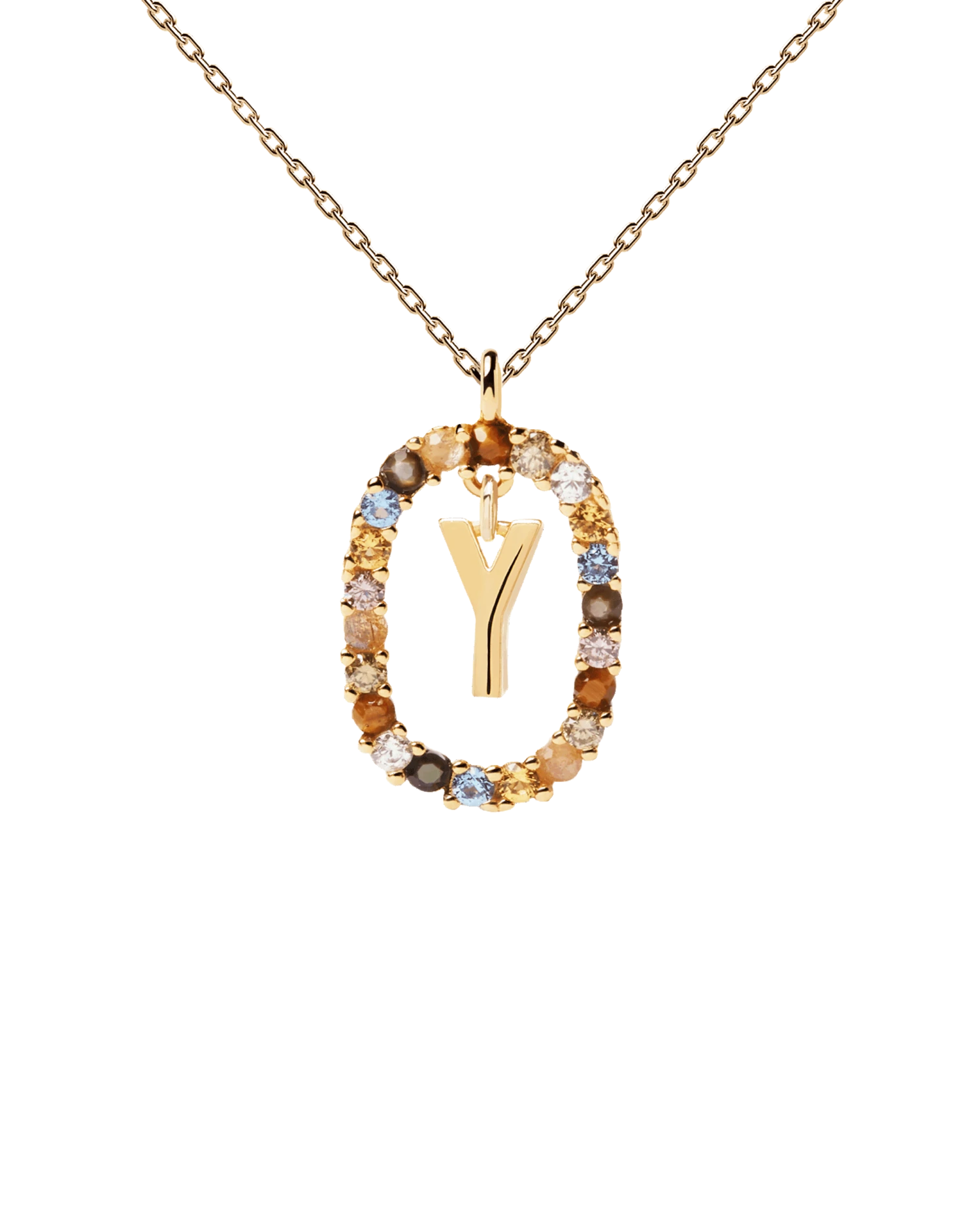 Letter Y Necklace 5 Letter Y Necklace - Image 5