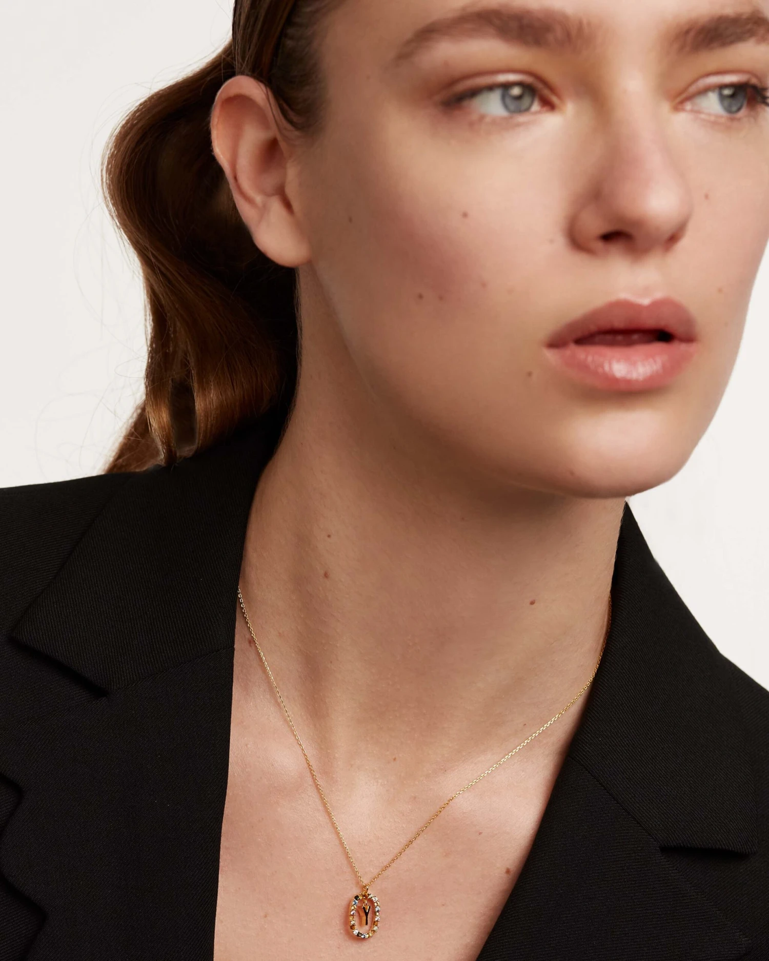 Letter Y Necklace 2 Letter Y Necklace - Image 2